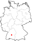 Karte Metzingen (Württemberg)